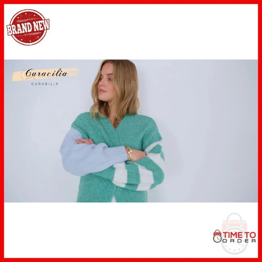 Oversized Cable Knit Cardigan Floor Length Open Front Cozy Sweater